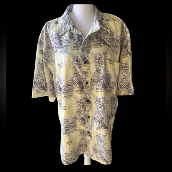 Marithe Francois Gurbaud mens button down shirt. Excellent condition XXL luxury - Picture 1 of 12